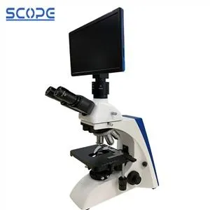 40X-1000X biologinis skaitmeninis mikroskopas su LCD ekranu